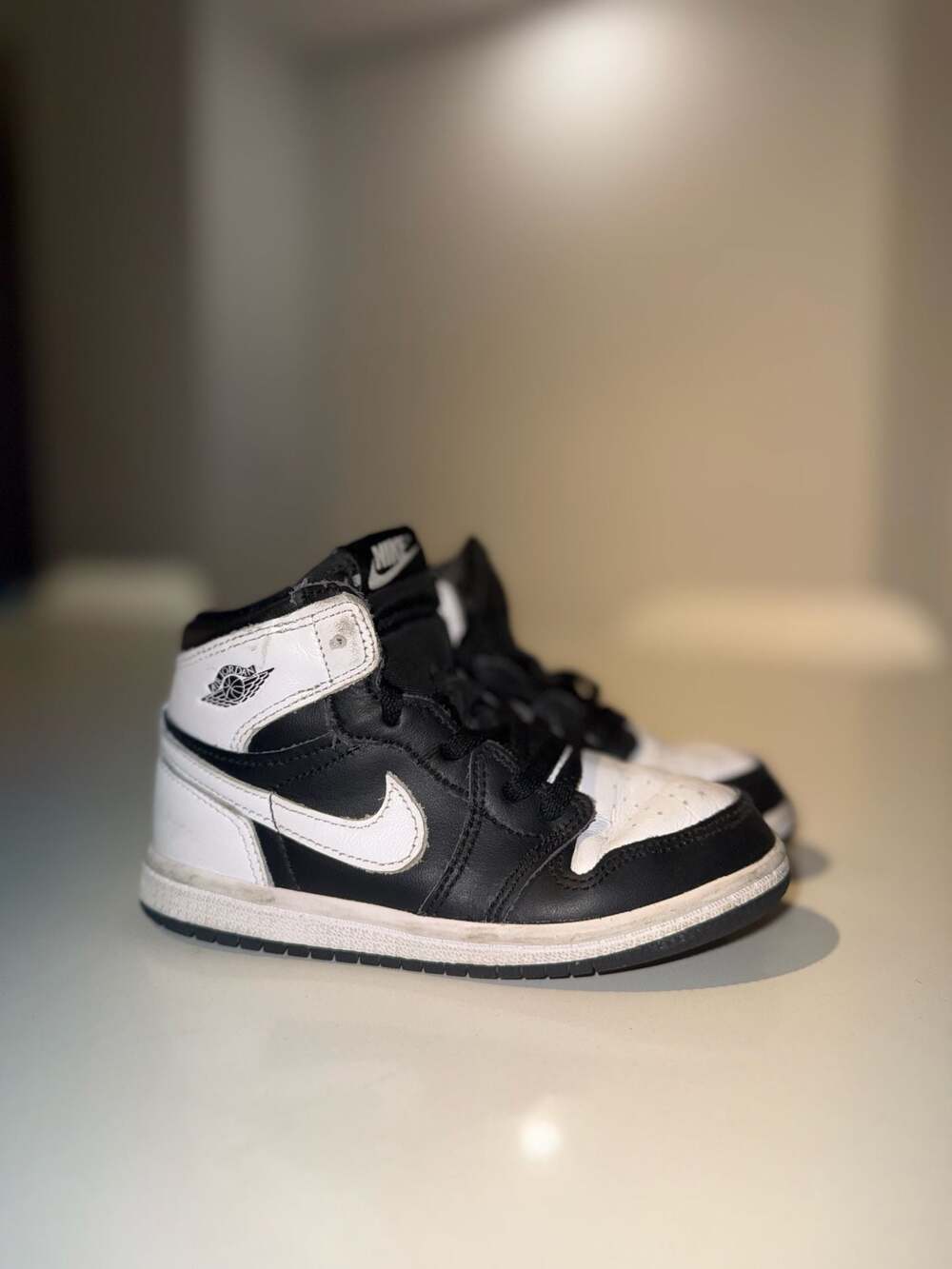 Nike Air Jordan 1 Retro High OG Toddler Black White Panda